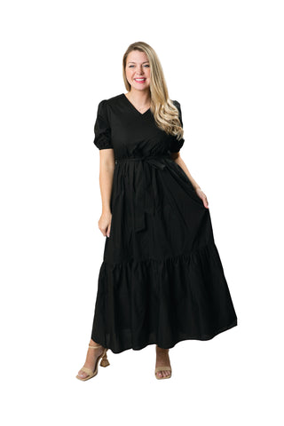 Gemma Dress Program: Black - Spring 2024