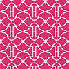 hot pink trellis swatch