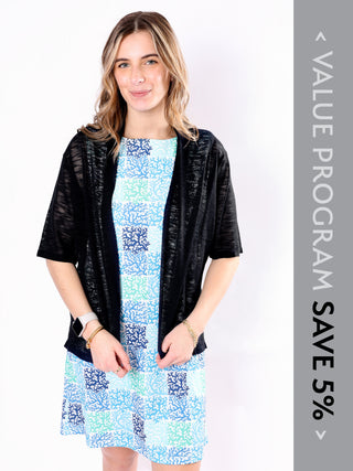 Nadine Cardigan Black Program - Spring 2026