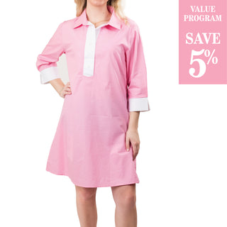 light pink tunic dress sold in size assortment