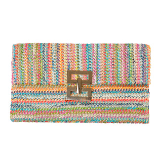 Multicolored clutch