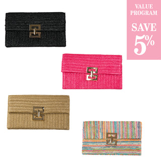 assortment of clutches