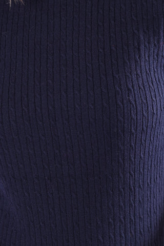 Cable Knit Keyhole Wrap - Fall 2025