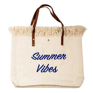 cream summer vibes handbag