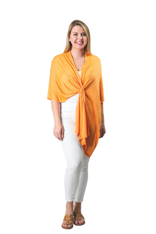 Sherbet 100% Viscose One Size Keyhole Wrap Shawl