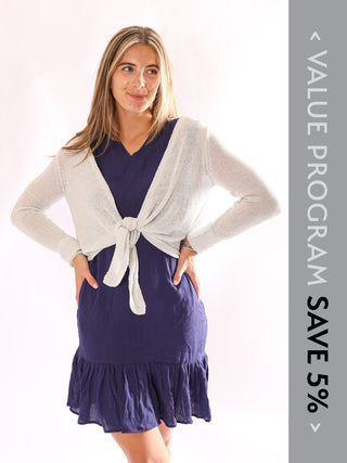 Kara Knit Wrap Silver Program - Spring 2026