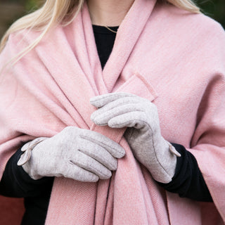 Pink oversized keyhole wrap