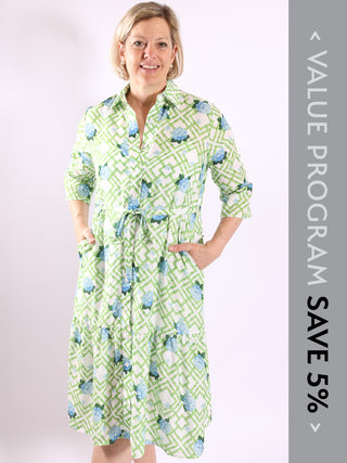 Diane Dress Hydrangea Bamboo Program - Spring 2026