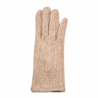 Camel Brenda sweater texting glove