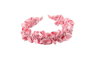 Light Pink ruched headband