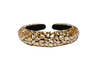 Bejeweled Gold Headband