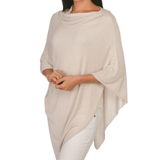 Taupe 100% Bamboo One Size Poncho