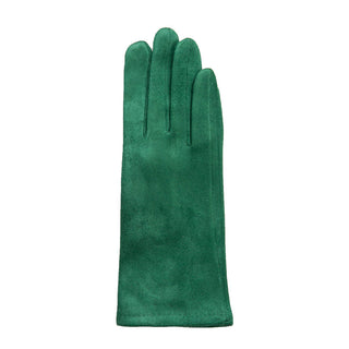 Emerald Green Michele faux suede texting glove