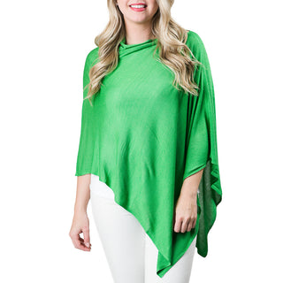 Kelly Green 100% Bamboo One Size Poncho